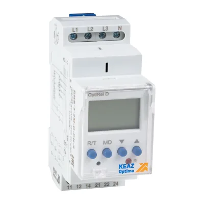 Реле контроля фаз цифровое КЭАЗOptiRel D PHS-3-2M-D-PP-2 3Ф 2СО 357850
