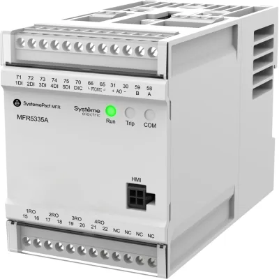 Реле Systeme Electric MFR530 MODBUS-RTU 5-25A ТТ Ø10.5ММ 80-270В AC/DC MFR53325A