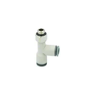 Поворотный тройник с резьбой R7442 6 мм-1/8" Camozzi SRF50-7442-0656R