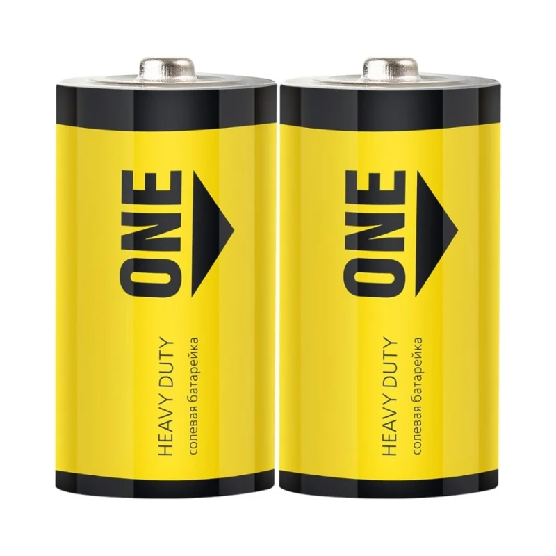 Батарейка Smartbuy солевая one r20/2s (24/288) упаковка 2 шт. SOBZ-D02S-Eco