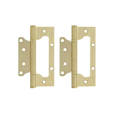 Петля НОРА-М накл. ун. 800-5" FHP-ЕСО PB лат.покр. без колп. 125х75х2,5 15850