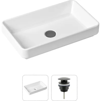 Накладная раковина для ванной Lavinia Boho Bathroom Sink Slim в комплекте 2 в 1 21520811