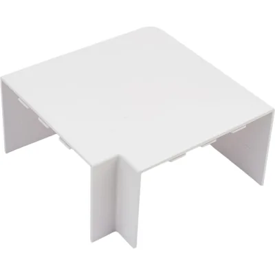 Поворот EKF Plast PROxima, 90 градусов, 100х60, 2 шт, белый abw-100-60x2