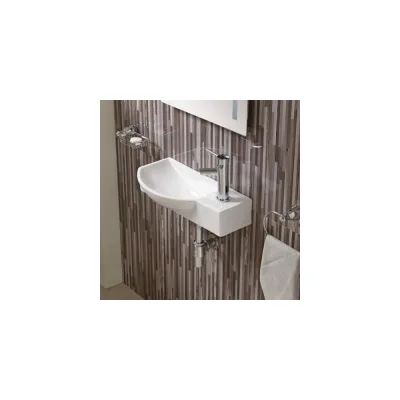 Раковина подвесная Weltwasser WW AISBACH 7945 GL-WT R глянцевая белая 10000008691