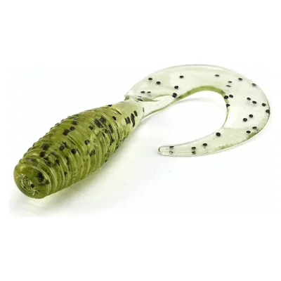Съедобные искусственные твистеры LUCKY JOHN LJ Pro Series MICRO GRUB 1,0in, цвет PA01, 15шт. 140159-PA01