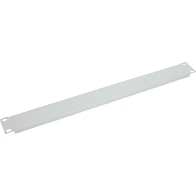 Панель заглушка NTSS 1U крепление 19 1U, серый RAL 7035 NTSS-FUB-1U