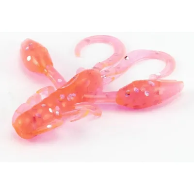 Съедобные искусственные твистеры LUCKY JOHN LJ Pro Series ROCK CRAW 2.0in, цвет 016, 10шт. 140123-016