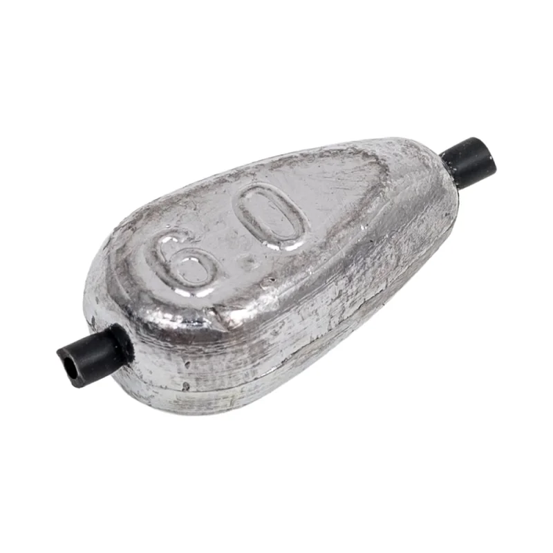 Груза на силиконовой трубке SALMO BULLET 06.0, 7шт SBUS-0060