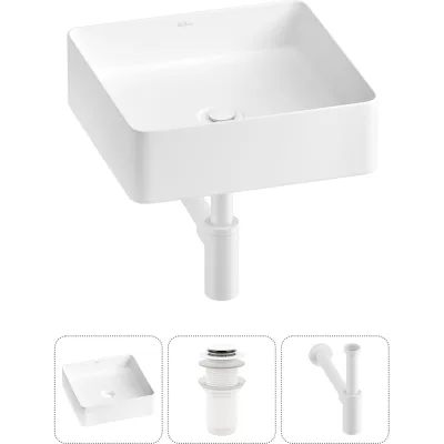 Акционный набор Wellsee 3 в FreeDom 2.0 накладная раковина 36x36 см 20214398R