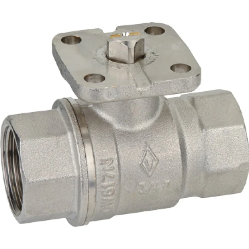 Шаровой кран Bugatti с фланцем под привод по ISO5211 арт.220AT Rp1"1/4 DN32 PN25 02000047
