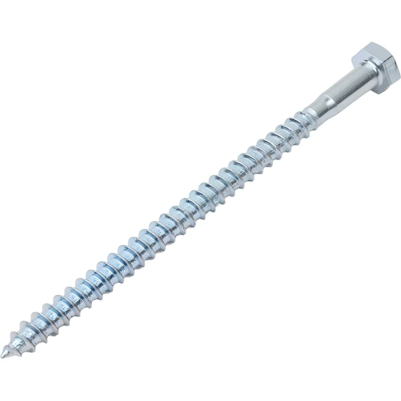 Шуруп для крепления лаг и реек STEELREX цинк 6x100 мм, коробка 40 шт. 0127006100B300004016