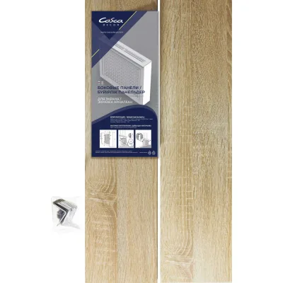 Комплект боковых панелей для радиаторов и батарей Cosca Decor МДФ, 150x600x10 мм СПБ100786