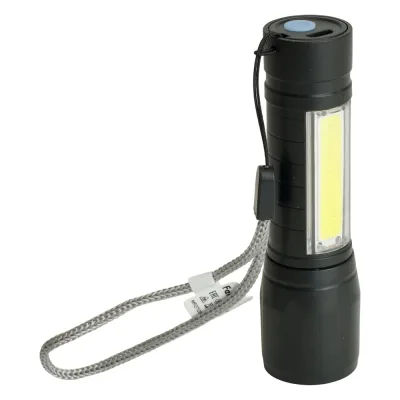 Фонарь ручной FERON TH2408 с аккумулятором USB ZOOM, 51118