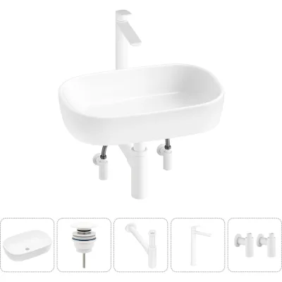 Накладная раковина для ванной Lavinia Boho комнаты Bathroom Sink в наборе 5 в 1 20217470R