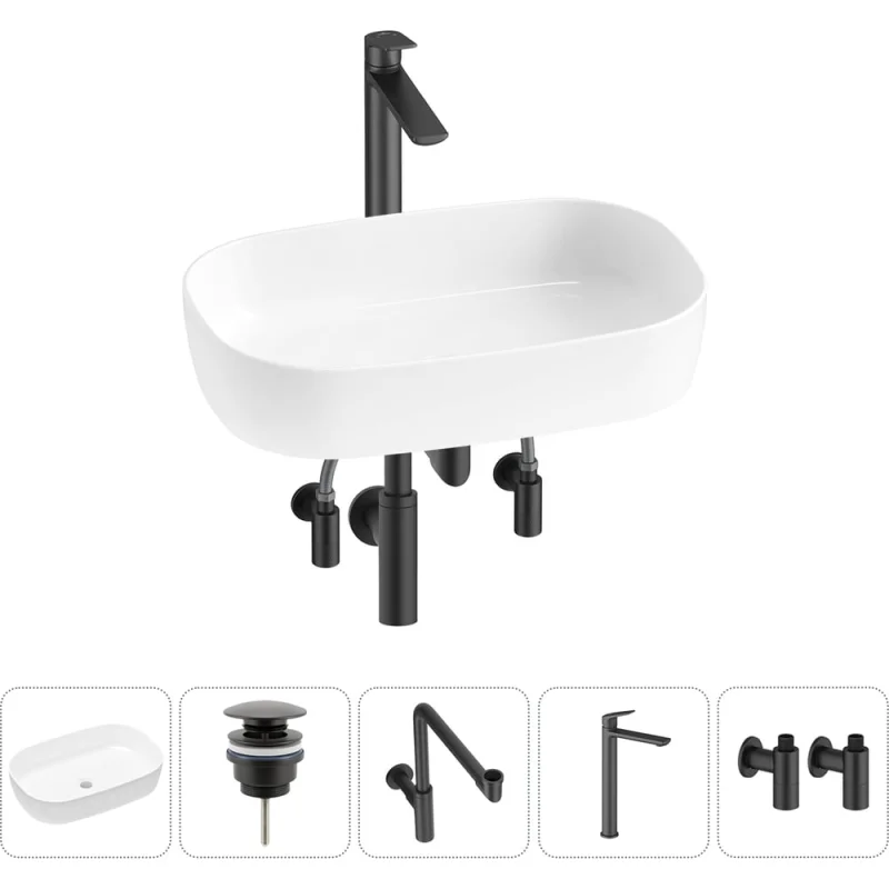 Накладная раковина для ванной Lavinia Boho комнаты Bathroom Sink в наборе 5 в 1 20217572R