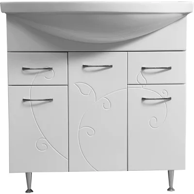 Тумба Stella Polar "Фантазия 80", 2 ящика, Эльбрус 80 SP-00000229