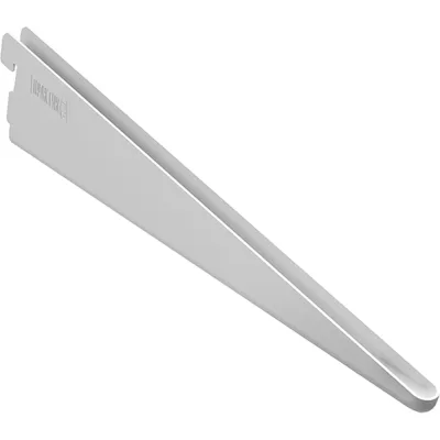 Кронштейн полки плоский Практик Home GBrF-30 белый S70199119401