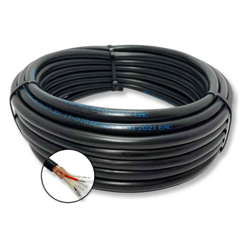 Кабель монтажный ПРОВОДНИК мкэш 7x0.35 мм2, 1м OZ48557L1