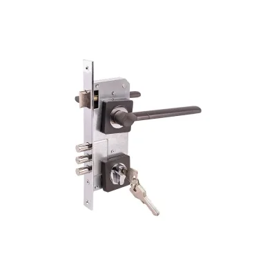 Замок врезной MARLOK 85/5219-ЦМ60 межосевое 85 мм (Тип 2) GF (графит) 029128