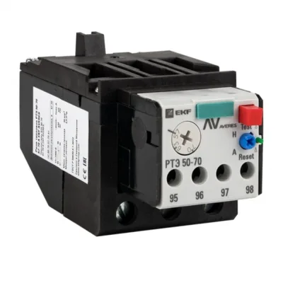 Реле тепловое EKF РТЭ 50-70 57-70А 660 В 70 А тип AC (rel-50-70-57-70-av)