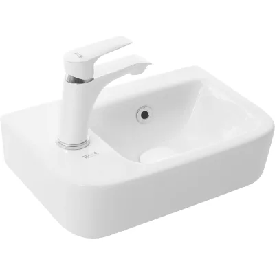Подвесная раковина WeltWasser WW AISBACH 375х245х135 10100 L 10000004590