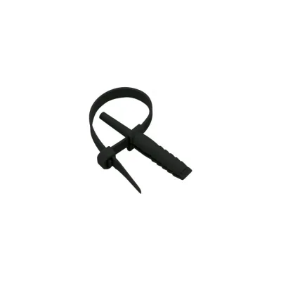 Дюбельный хомут EKF 7.2x150 мм, черный PROxima 50 шт. plc-nst-7.2x150b
