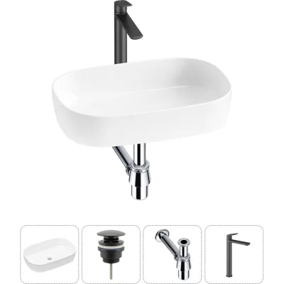 Накладная раковина для ванной Lavinia Boho комнаты Bathroom Sink в наборе 4 в 1 20217496R
