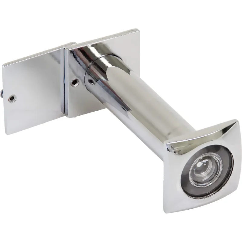 Глазок Doorlock DL VA16S/70-130mm/180 CP полированный хром, квадратный 74218