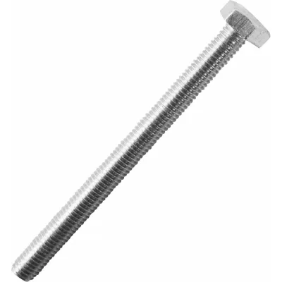 Болт МЕТАЛЛСЕРВИС M6x16, DIN 933, с полной резьбой, цинк, 50 шт. 1238959