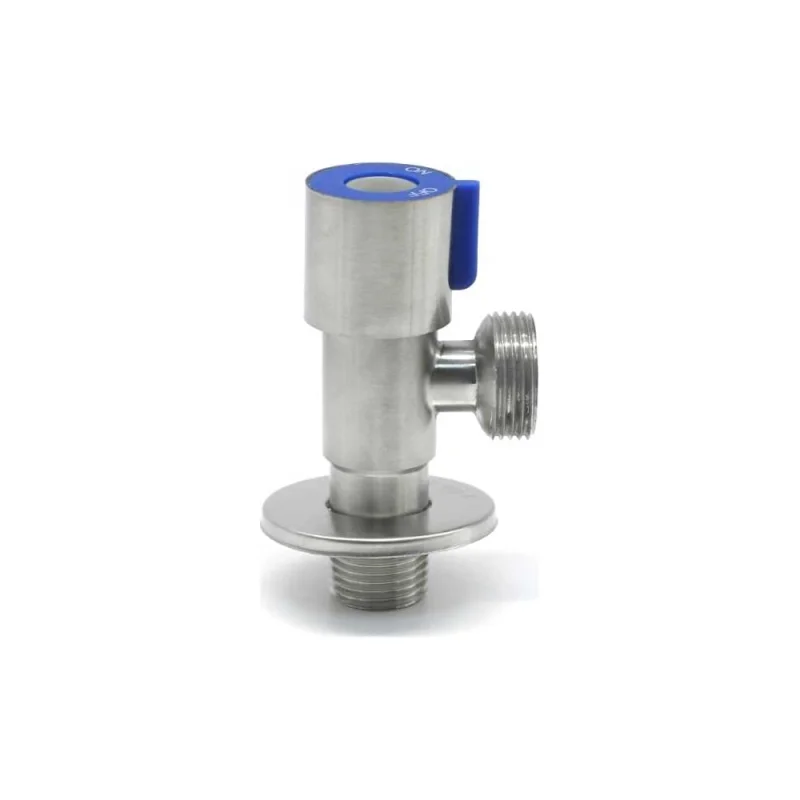 Клапан для бытовой техники Rvc (кран-букса) угловой 1/2"ш х 3/4"ш САТИН-СИНИЙ 16890