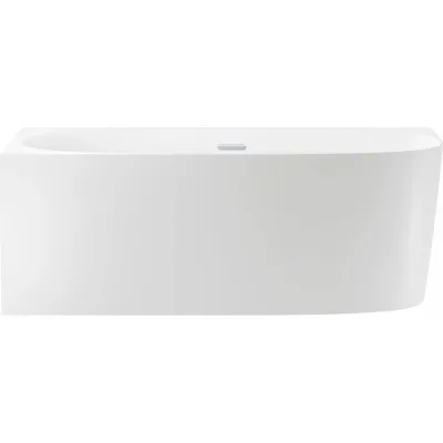 Акриловая ванна пристенная Wellsee Belle Spa 2.0, 160x75 см, цвет глянцевый белый 235803000