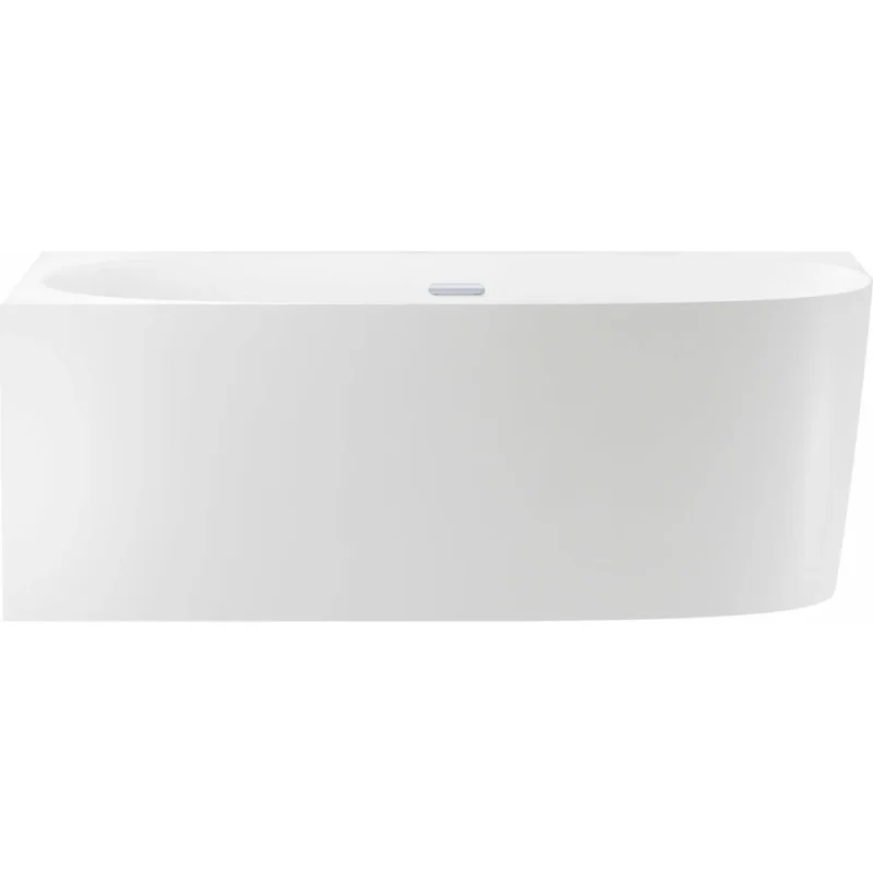 Акриловая ванна пристенная Wellsee Belle Spa 2.0, 160x75 см, цвет глянцевый белый 235803000