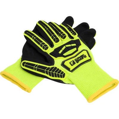 Противоударные антипорезные перчатки COVERGUARD EUROCUT IMPACT 100 желтые, 10 1CHIC60 5450564040304
