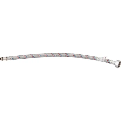 Подводка для смесителей СТМ сталь, 1/2xM10x40 см., короткий. штуцер CWFSS040