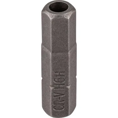 Бита Rockforce 6-гранная 6ммх25ммL, 1/4'' с отверстием RF-124S2506(65197)