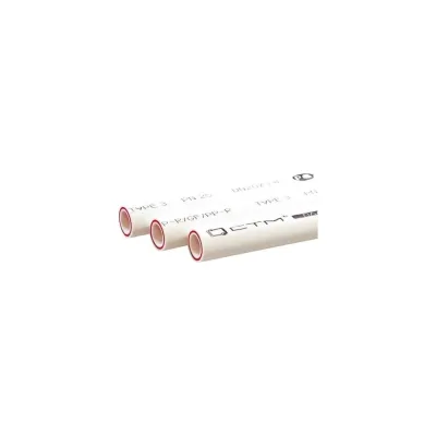 Труба СТМ ПЛАСТ PP-R PN 20 DN 32х4.4, армированная стекловолокном, 2 м C2P2F032-2