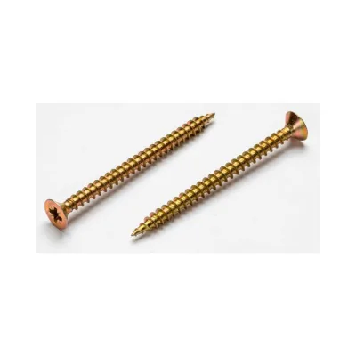 Шурупы универсальные Доброга 5,0x70, желтый цинк, 2500 шт. ЦБ-00023589