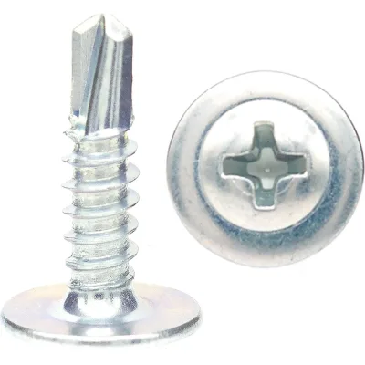 Саморез с прессшайбой BOWT сверло, 4,2x16, 100 шт. P02353