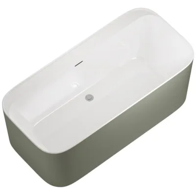 Ванна акриловая Allen Brau Infinity 170х80 см отдельностоящая с ножками (2.21001.20/CGM)