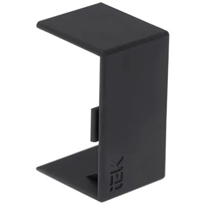 Соединитель на стык IEK ELECOR КМС 60x40 черный (4шт/упак) EL-KK10D-S-060-040-K02