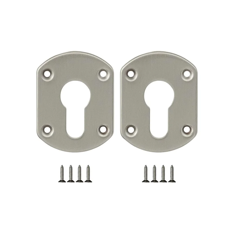 Накладка на цилиндр FUARO ESC.C+C/OV.set (ESC031) SN матовый никель (2 шт.) 28285