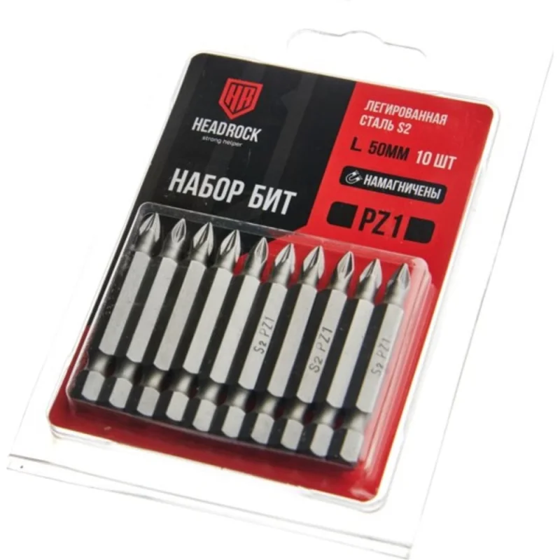 Набор бит HEADROCK PZ1x50 комплект 10 шт. 453-814-047