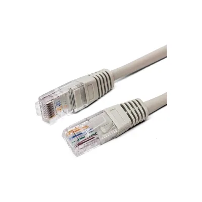 Кабель патч-корд U/UTP 5e кат. 7.5м FL-U5-7.5M 26AWG(7x0.16 мм), омедненный алюминий (CCA), PVC, серый Filum 00-00872974