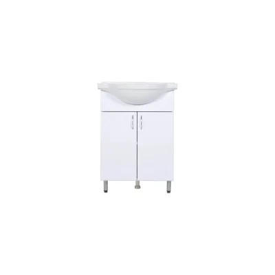 Напольная тумба с раковиной и смесителем Orange Ro-60TUW+RA-P01-021 Ro-60TUW+RA+P01