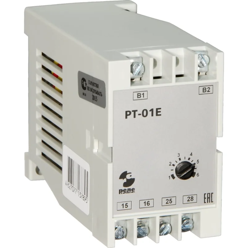 Реле контроля тока Реле и Автоматика РТ-01Е 1-6А 50Гц A8223-77137895