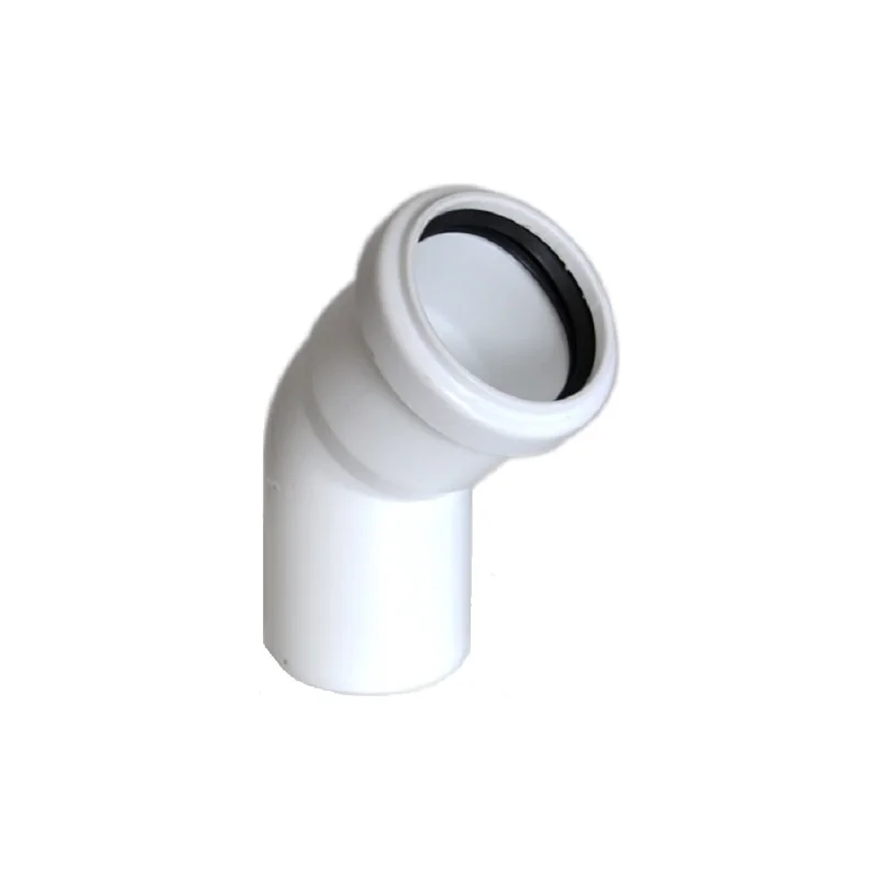 Отвод RTP ELITE МК ПП 40x45, белый 43340