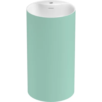 Напольная раковина отдельно стоящая Wellsee Chalice Perfection, светло-зеленый 230627000