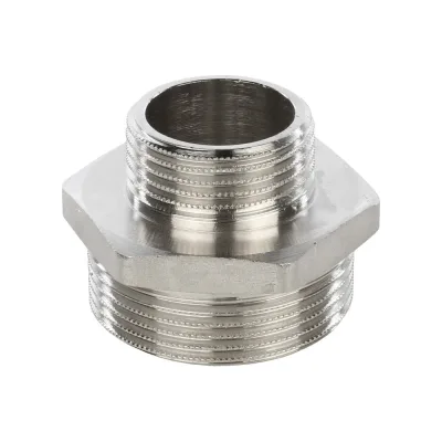 Переходной никелированный ниппель STOUT НН 1 1/2X1 SFT-0004-001121 RG008Q0OCOHK7H
