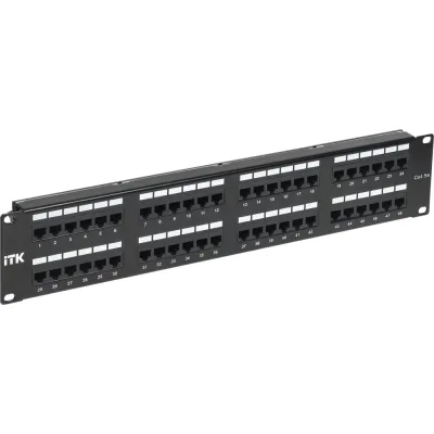 Патч-панель ITK Dual PP48-2UC5EU-D05