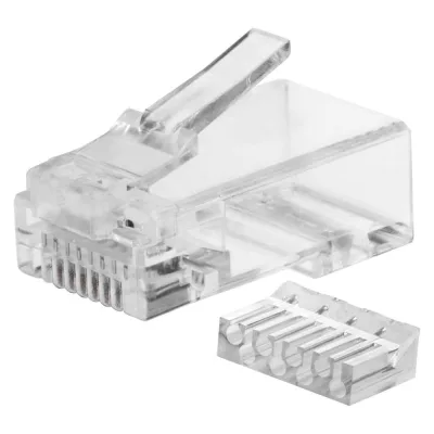 Коннекторы SUPRLAN, 8P8C U/UTP Cat.6 50U RJ-45 100 pcs 10-0208